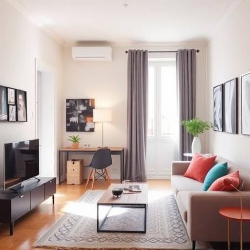 Piso reformado en el centro de Barcelona