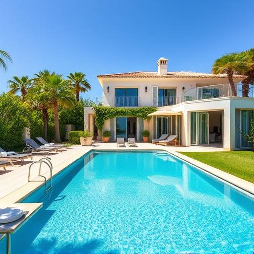 Villa de lujo con piscina en Marbella
