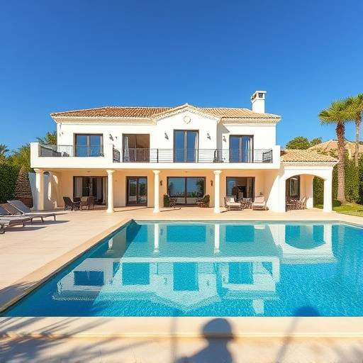 Villa de lujo con piscina en Marbella